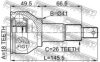 BOMBA 705400511 Joint, drive shaft